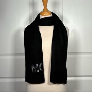 Michael Kors Black Monogram Scarf